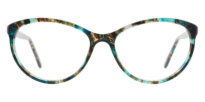 Andy Wolf® 5056 ANW 5056 N 54 - Blue/Brown N Eyeglasses