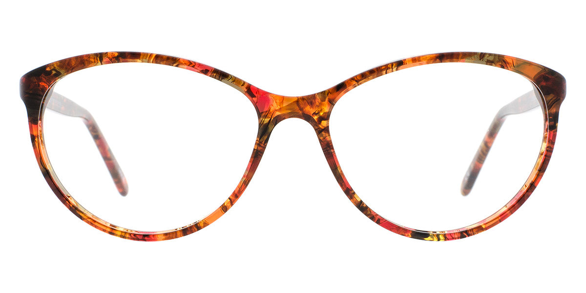 Andy Wolf® 5056 ANW 5056 O 54 - Berry/Brown O Eyeglasses