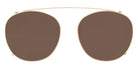 Andy Wolf® 5067 Clip ANW 5067 Clip 01 53 - Gold/Brown 01 Sunglasses