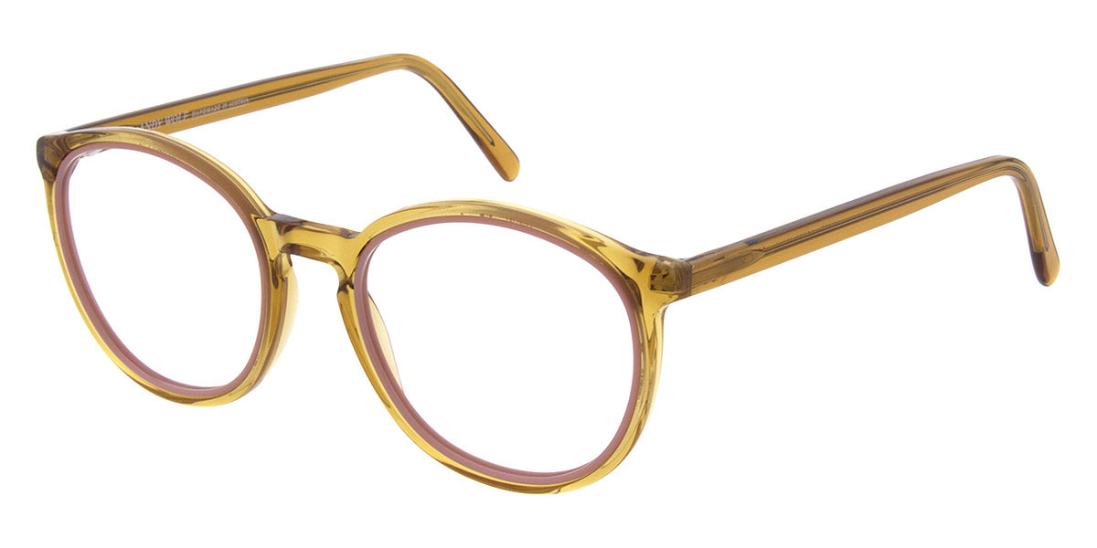 Andy Wolf® 5067R ANW 5067R 04 51 - Yellow/Pink 04 Eyeglasses