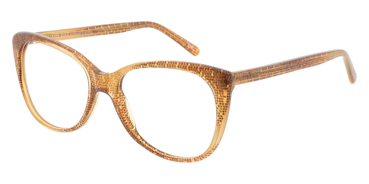 Andy Wolf® 5071 ANW 5071 E 55 - Brown E Eyeglasses