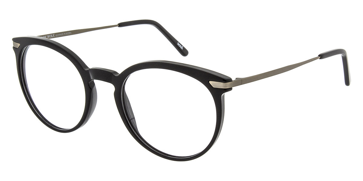 Andy Wolf® 5074 ANW 5074 A 51 - Black/Gold A Eyeglasses