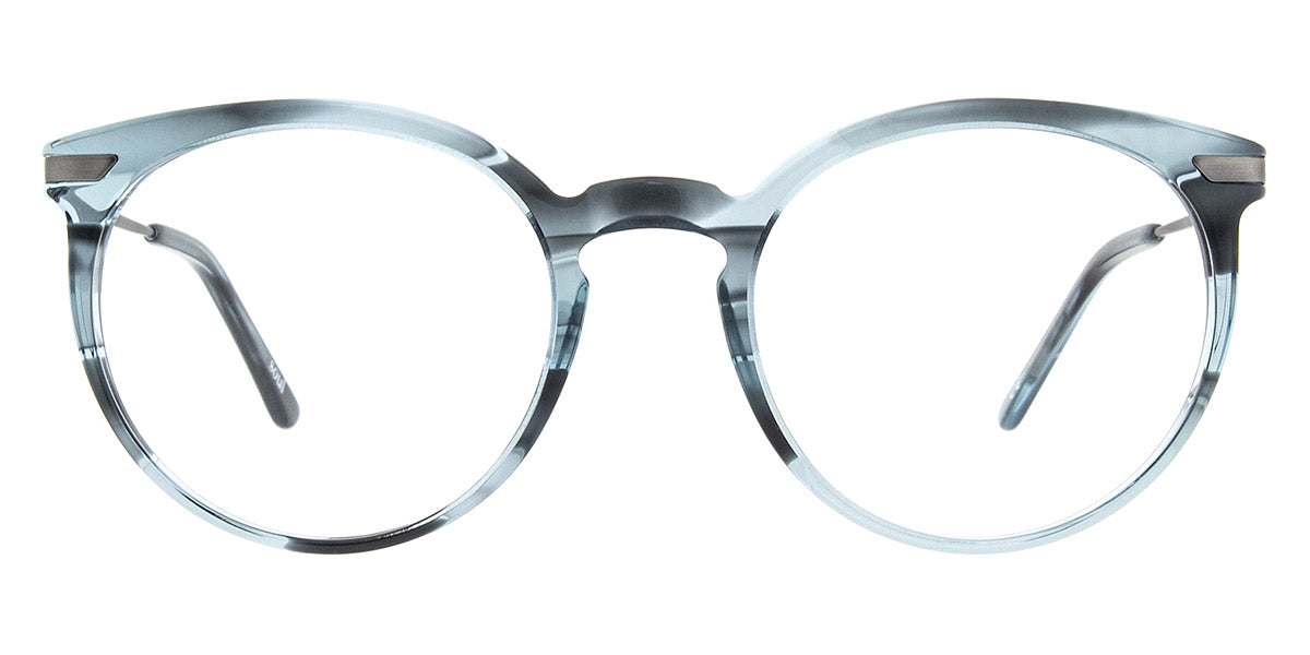 Andy Wolf® 5074 ANW 5074 C 51 - Blue/Gun C Eyeglasses