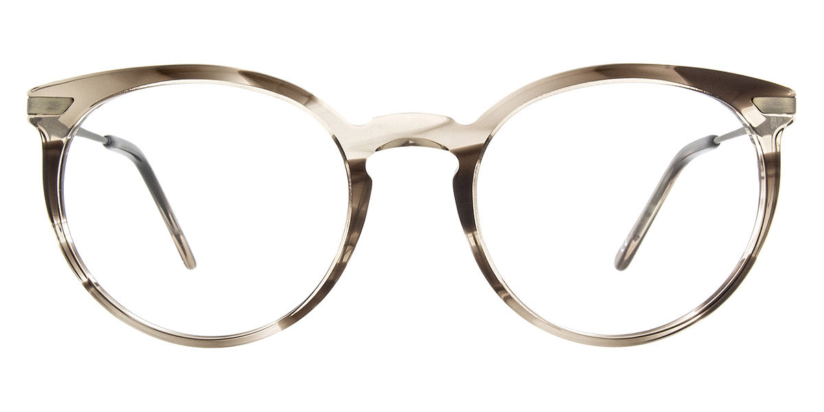 Andy Wolf® 5074 ANW 5074 F 51 - Brown/Gold F Eyeglasses