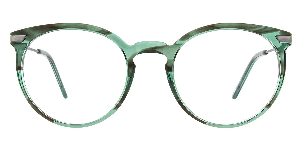 Andy Wolf® 5074 ANW 5074 G 51 - Teal/Gun G Eyeglasses