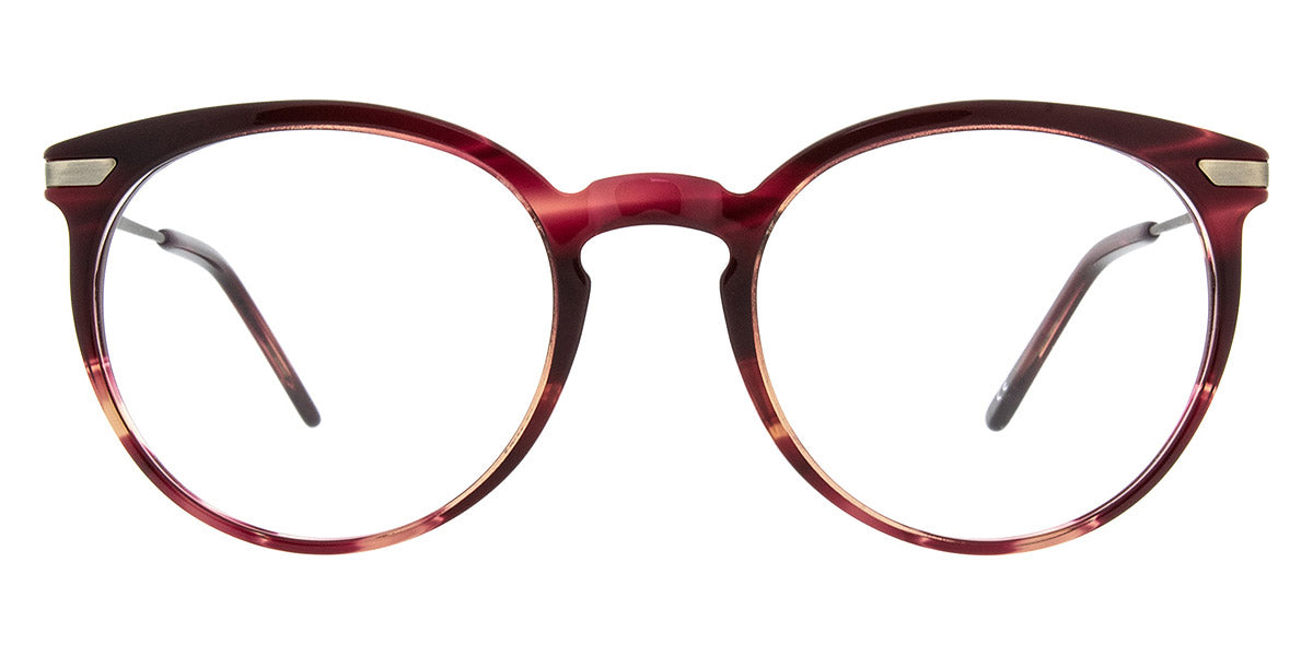 Andy Wolf® 5074 ANW 5074 H 51 - Red/Gold H Eyeglasses