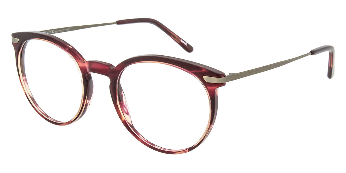 Andy Wolf® 5074 ANW 5074 H 51 - Red/Gold H Eyeglasses