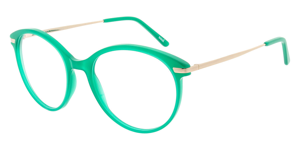 Andy Wolf® 5075 ANW 5075 F 54 - Green/Graygold F Eyeglasses