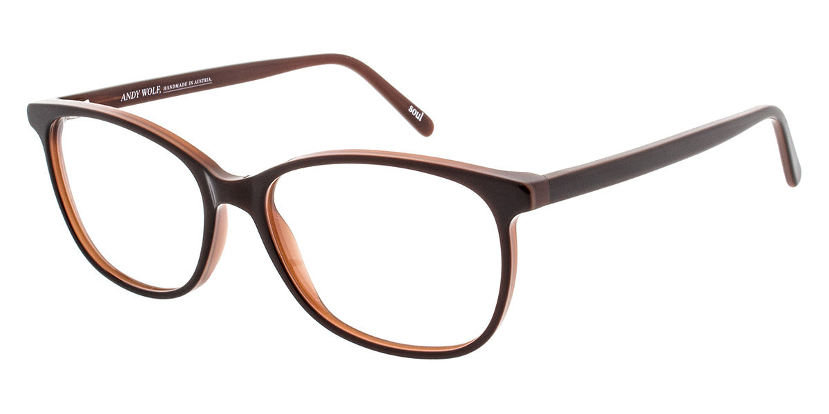 Andy Wolf® 5079 ANW 5079 D 52 - Brown D Eyeglasses