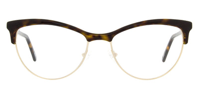 Andy Wolf® 5081 ANW 5081 B 53 - Brown/Gold B Eyeglasses