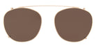Andy Wolf® 5085 Clip ANW 5085 Clip 01 48 - Gold/Brown 01 Sunglasses