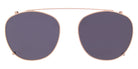Andy Wolf® 5085 Clip ANW 5085 Clip 03 48 - Rosegold/Gray 03 Sunglasses