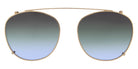 Andy Wolf® 5085 Clip ANW 5085 Clip 08 48 - Gold/Green 08 Sunglasses