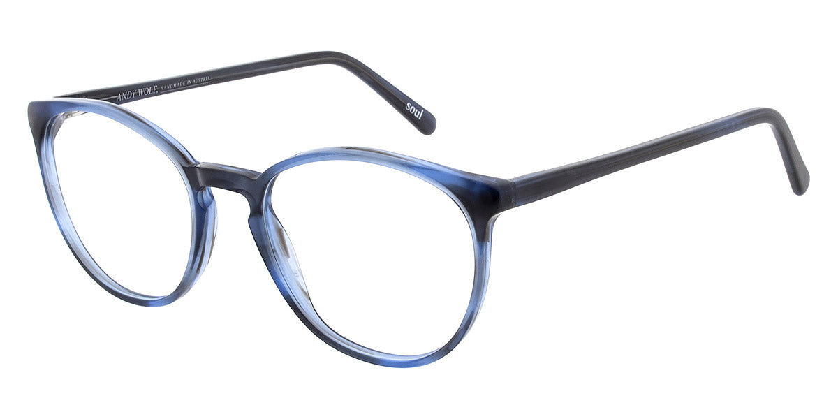 Andy Wolf® 5085 ANW 5085 Q 48 - Blue Q Eyeglasses