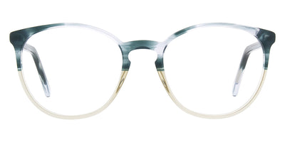Andy Wolf® 5085 ANW 5085 W 48 - Blue/Beige W Eyeglasses