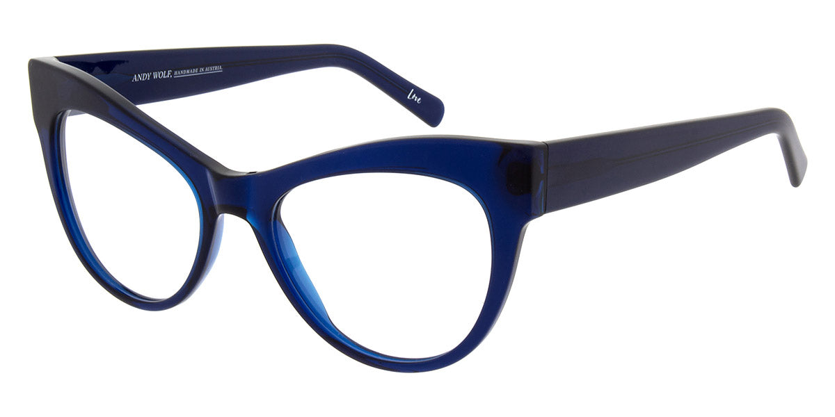 Andy Wolf® 5086 ANW 5086 E 54 - Blue E Eyeglasses
