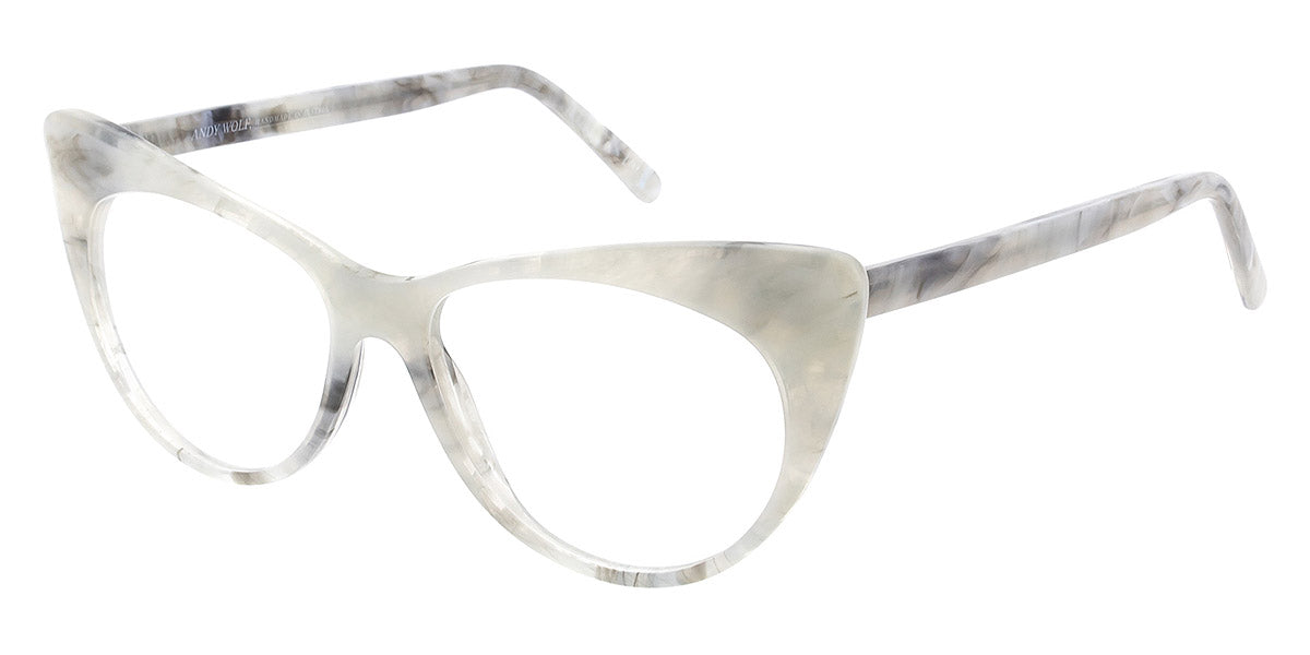 Andy Wolf® 5087 ANW 5087 F 54 - White/Gray F Eyeglasses