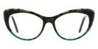 Andy Wolf® 5088 ANW 5088 J 50 - Teal/Black J Eyeglasses