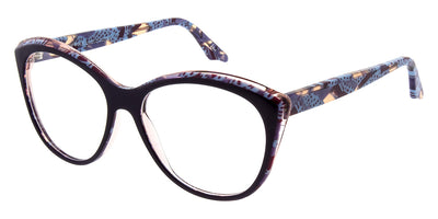 Andy Wolf® 5089 ANW 5089 E 56 - Black/Colorful E Eyeglasses