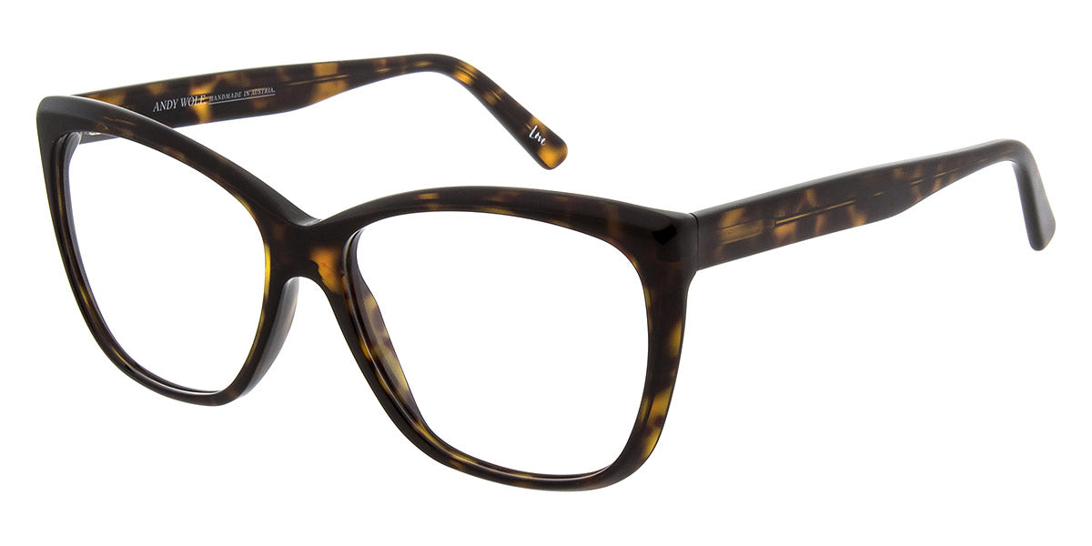 Andy Wolf® 5090 ANW 5090 B 56 - Brown/Yellow B Eyeglasses