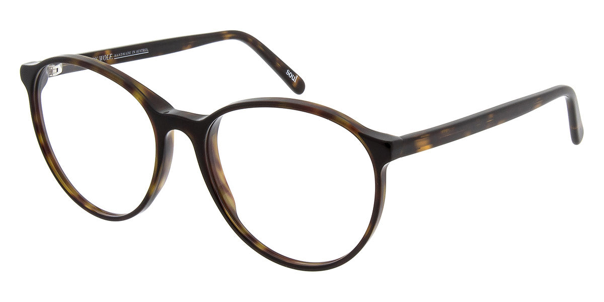 Andy Wolf® 5091 ANW 5091 B 55 - Black/Yellow B Eyeglasses