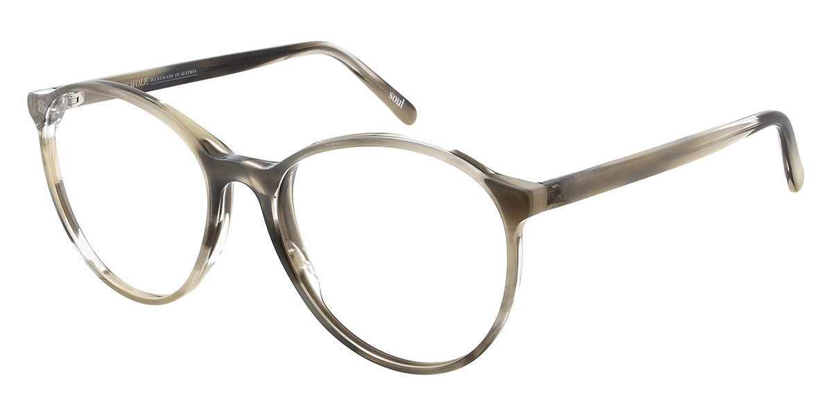 Andy Wolf® 5091 ANW 5091 K 55 - Gray K Eyeglasses