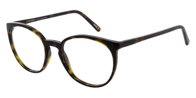 Andy Wolf® 5095 ANW 5095 B 50 - Brown/Yellow B Eyeglasses