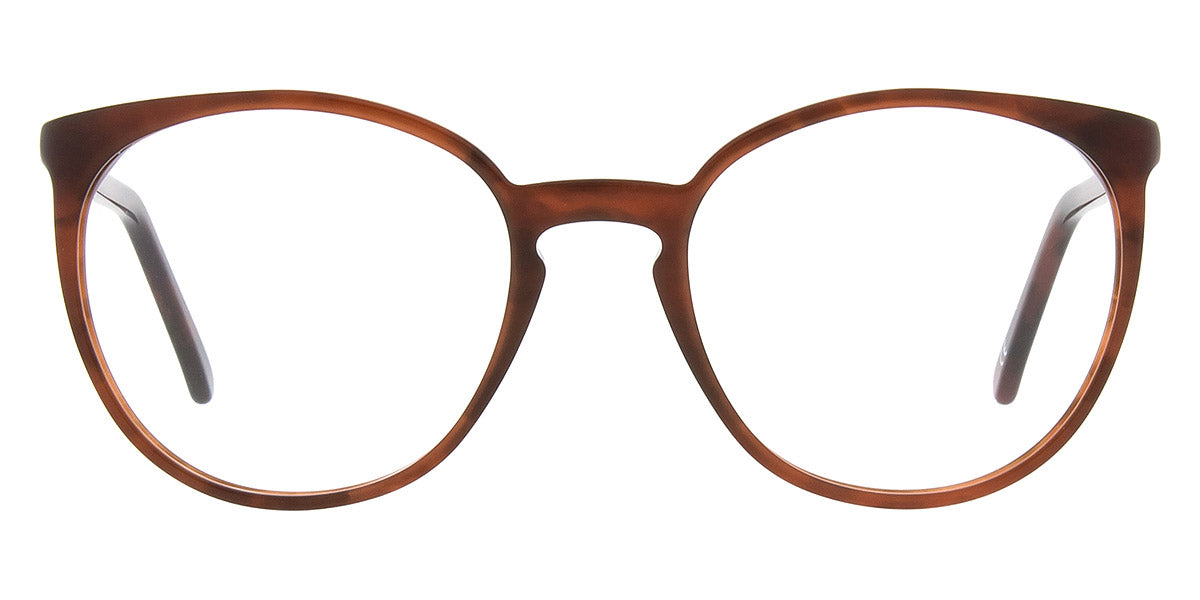 Andy Wolf® 5095 ANW 5095 G 50 - Brown/Orange G Eyeglasses