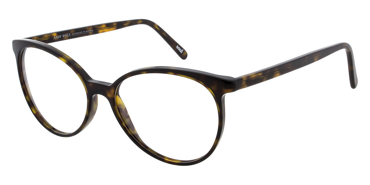 Andy Wolf® 5097 ANW 5097 B 55 - Brown/Yellow B Eyeglasses
