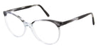 Andy Wolf® 5097 ANW 5097 F 55 - Gray/White F Eyeglasses