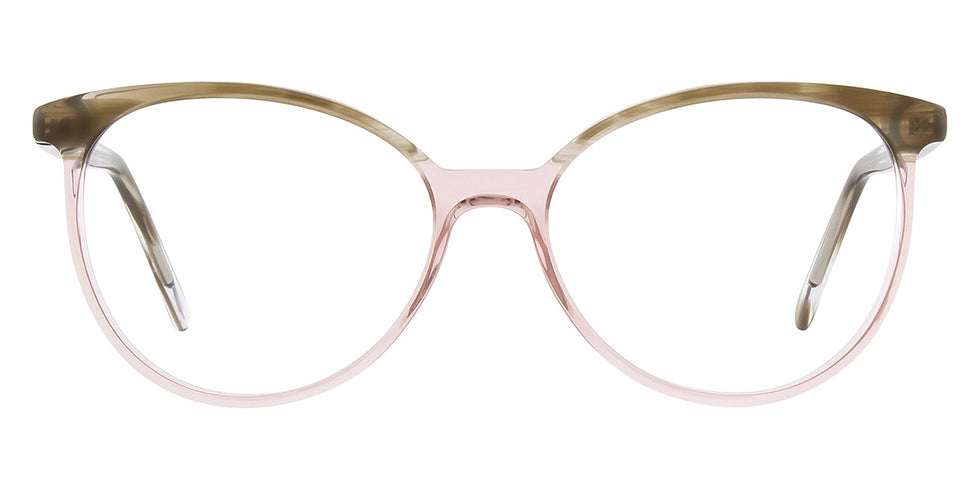Andy Wolf® 5097 ANW 5097 G 55 - Brown/Pink G Eyeglasses