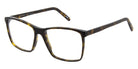 Andy Wolf® 5098 ANW 5098 B 55 - Brown/Yellow B Eyeglasses
