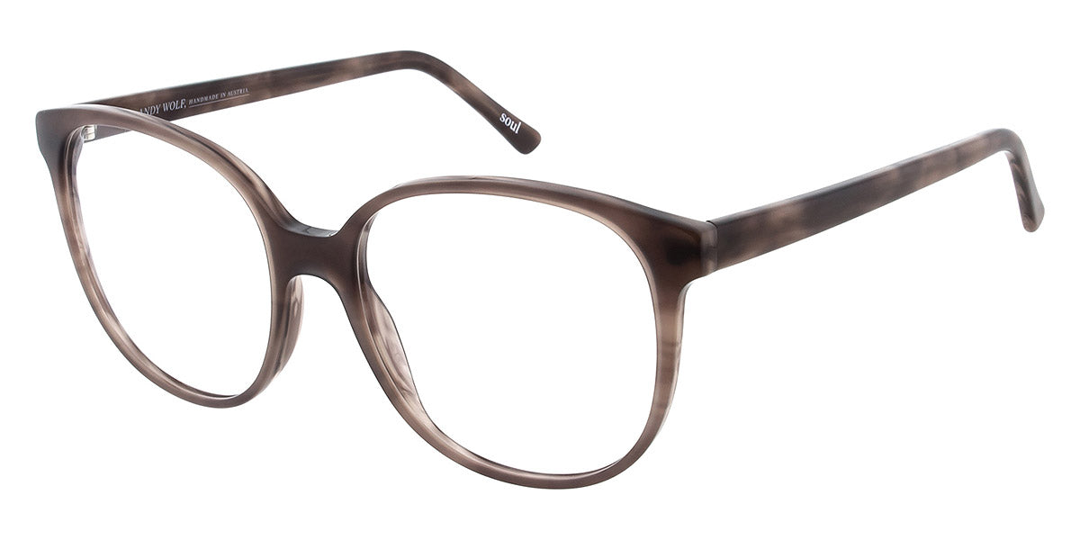 Andy Wolf® 5099 ANW 5099 C 56 - Brown/Beige C Eyeglasses
