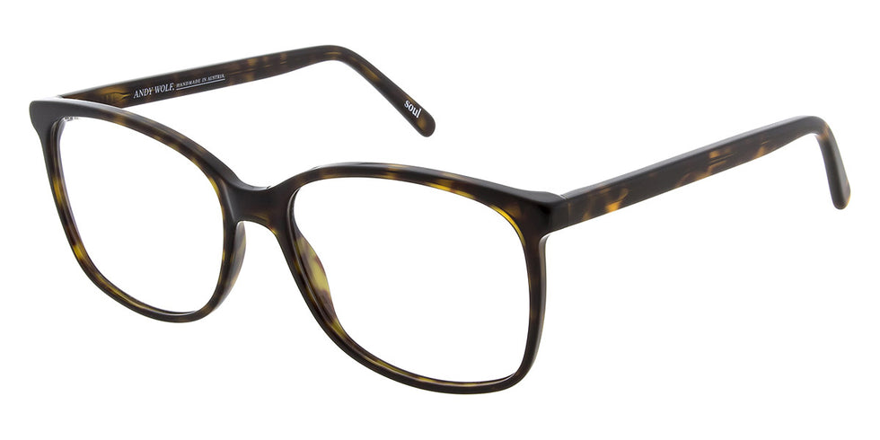 Andy Wolf® 5100 ANW 5100 B 56 - Brown/Yellow B Eyeglasses