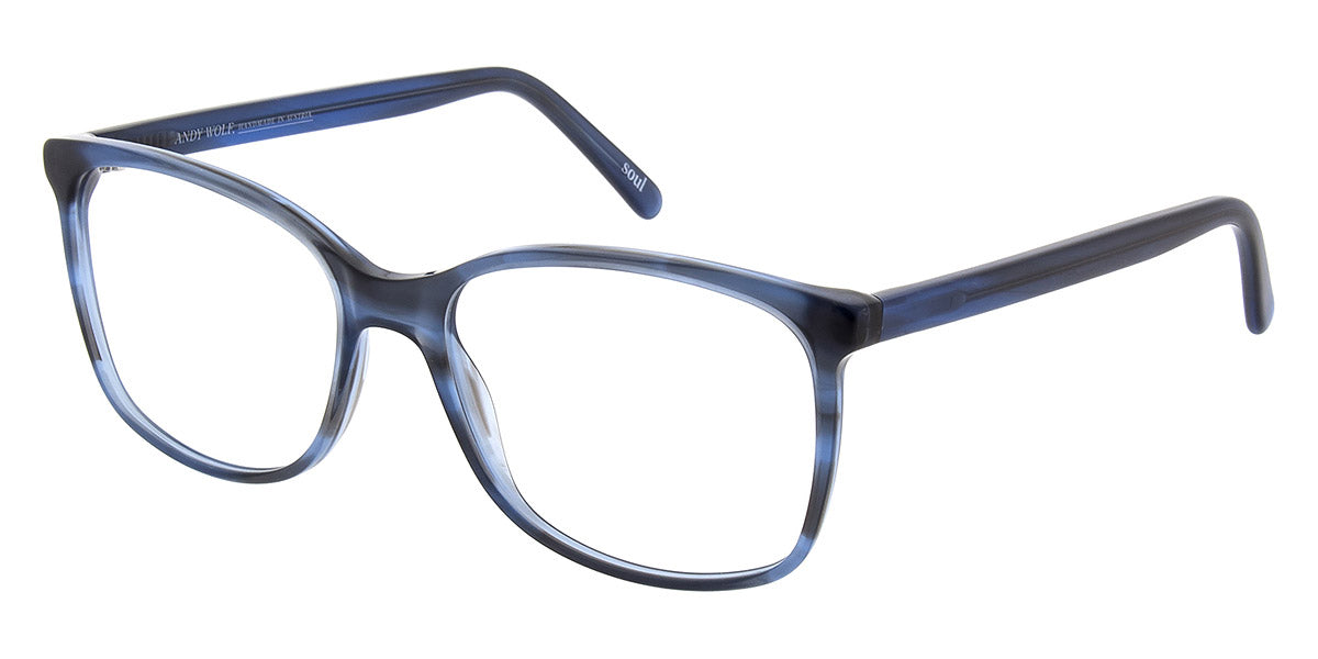 Andy Wolf® 5100 ANW 5100 N 54 - Blue N Eyeglasses