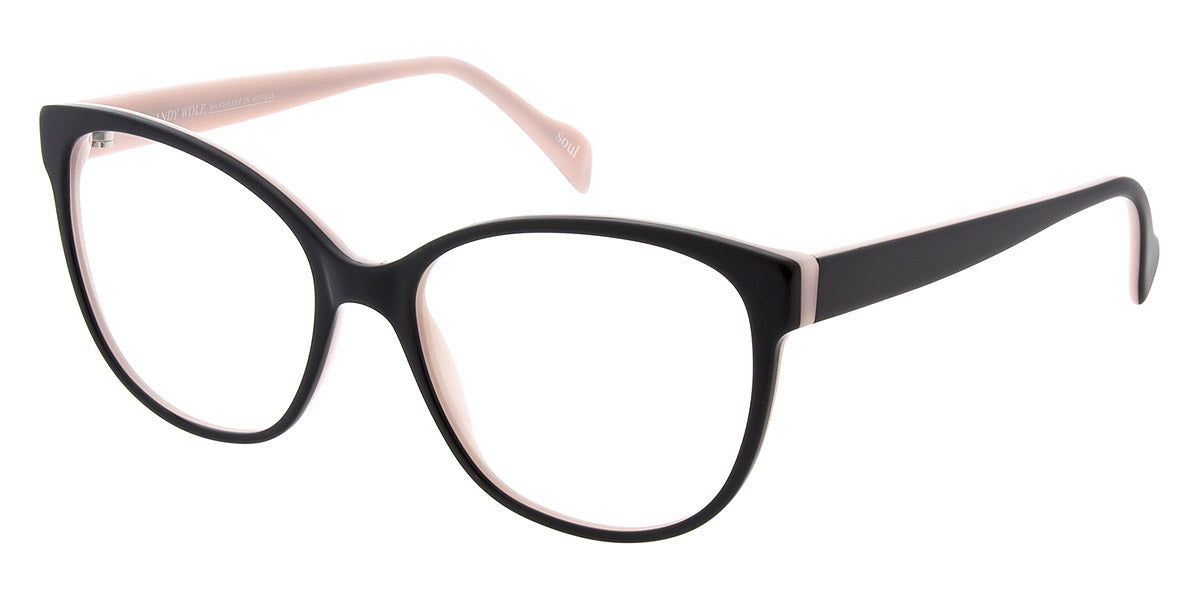 Andy Wolf® 5101 ANW 5101 C 55 - Black/Pink C Eyeglasses