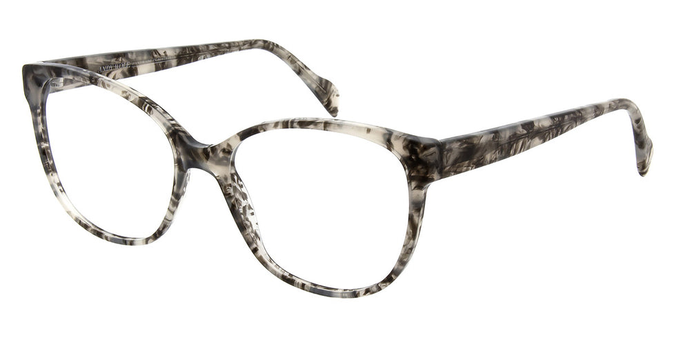Andy Wolf® 5101 ANW 5101 M 55 - Gray/White M Eyeglasses