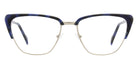 Andy Wolf® 5102 ANW 5102 C 55 - Blue/Silver C Eyeglasses