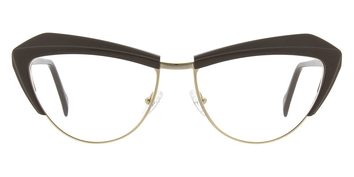 Andy Wolf® 5103 ANW 5103 D 57 - Gray/Gold D Eyeglasses