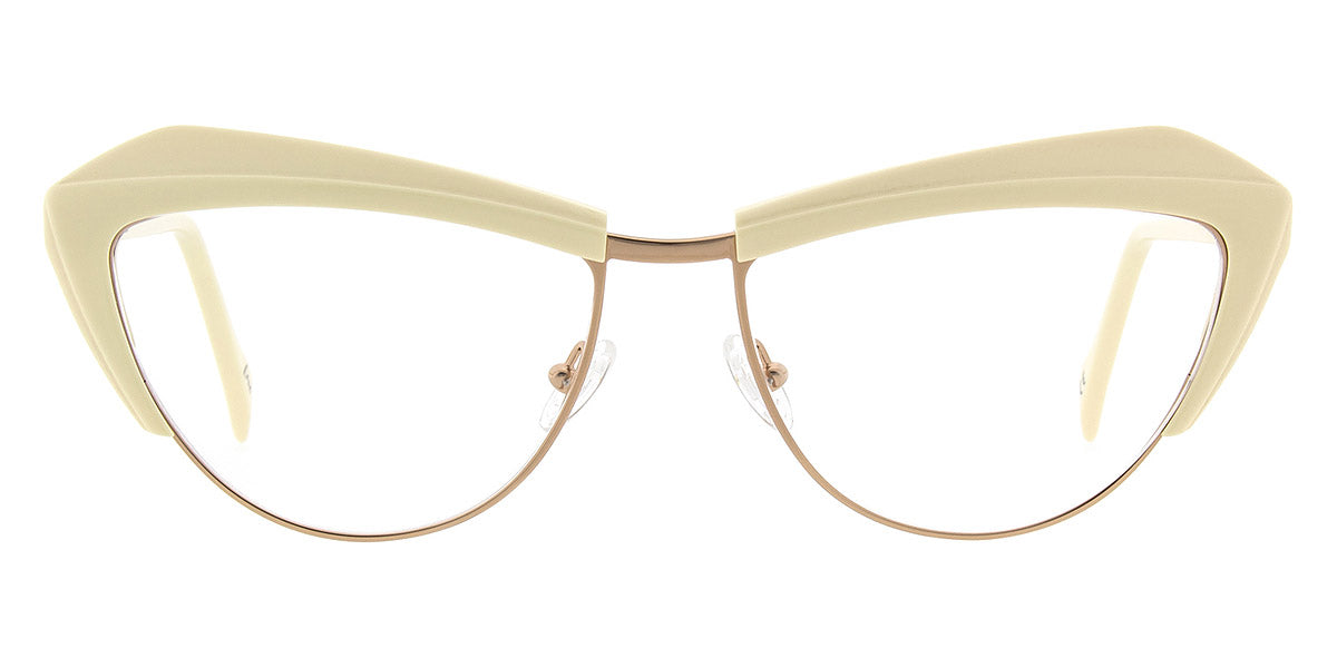Andy Wolf® 5103 ANW 5103 E 57 - White/Rosegold E Eyeglasses