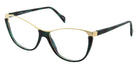Andy Wolf® 5104 ANW 5104 C 57 - Teal/Gold C Eyeglasses
