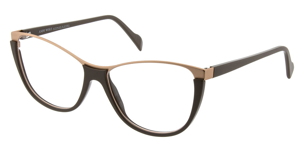 Andy Wolf® 5104 ANW 5104 K 57 - Gray/Rosegold K Eyeglasses