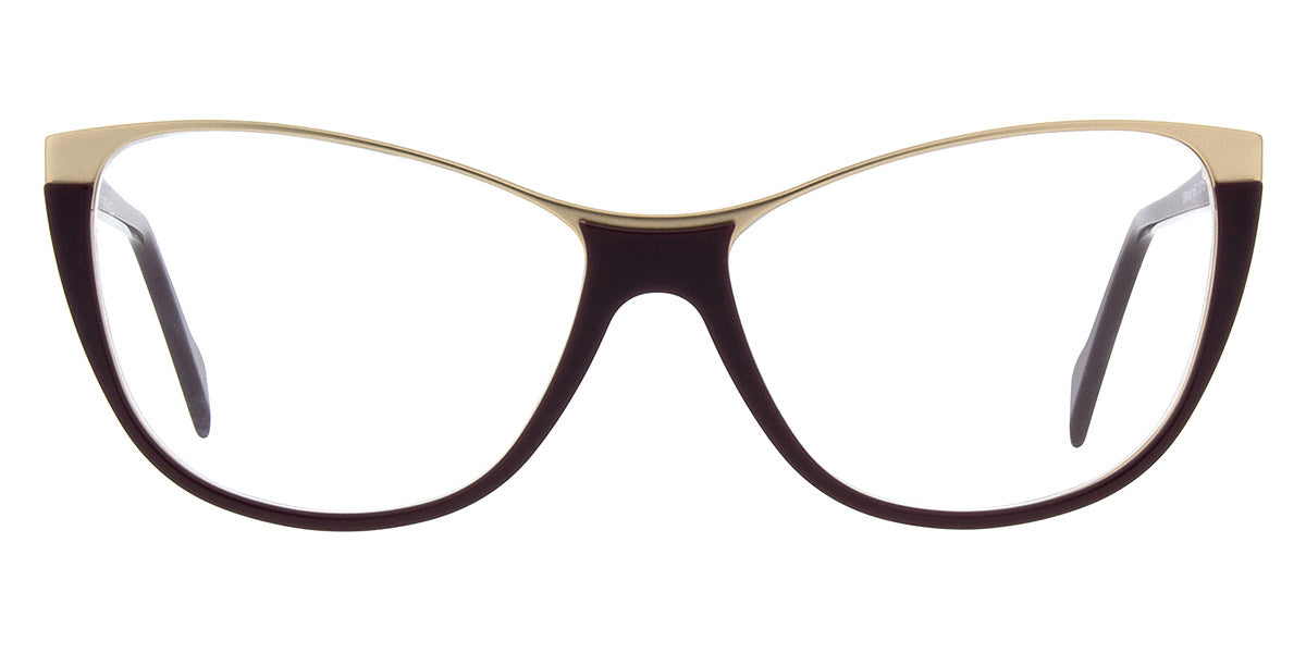 Andy Wolf® 5104 ANW 5104 M 57 - Violet/Gold M Eyeglasses