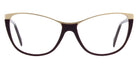 Andy Wolf® 5104 ANW 5104 M 57 - Violet/Gold M Eyeglasses