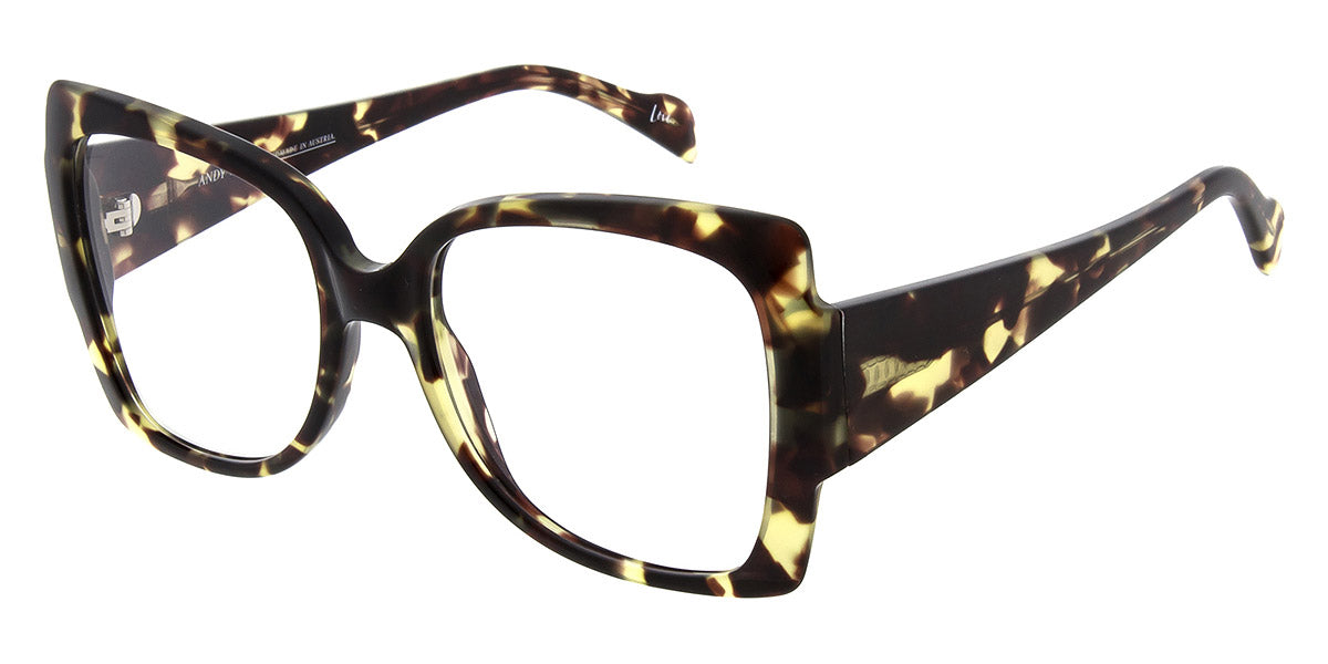 Andy Wolf® 5105 ANW 5105 B 53 - Brown/Beige B Eyeglasses