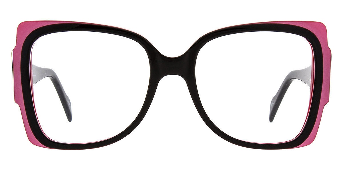 Andy Wolf® 5105 ANW 5105 E 53 - Black/Pink E Eyeglasses