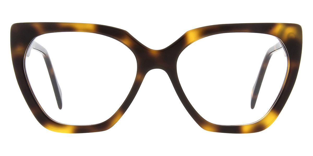 Andy Wolf® 5107 ANW 5107 04 56 - Brown/Yellow 04 Eyeglasses