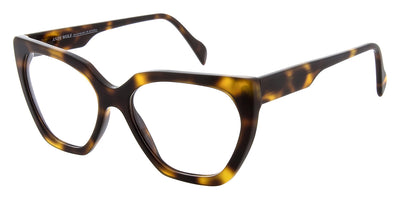 Andy Wolf® 5107 ANW 5107 04 56 - Brown/Yellow 04 Eyeglasses