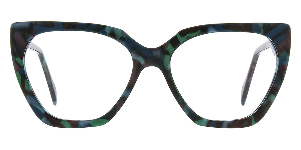 Andy Wolf® 5107 ANW 5107 06 56 - Teal/Brown 06 Eyeglasses