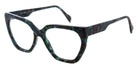 Andy Wolf® 5107 ANW 5107 06 56 - Teal/Brown 06 Eyeglasses